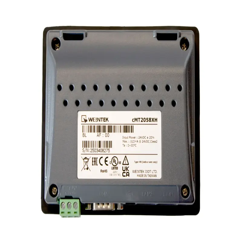 China Weintek CMT2058XH HMI with 4.3" WVA Display Built-in Power Isolator Manufacturer, Suppliers