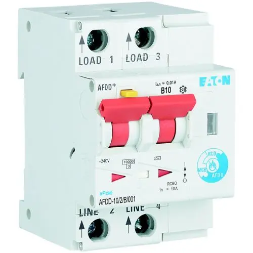 Custom Eaton Moeller series xPole - AFDD+ Arc fault detection device AFDD-10/2/B/001 187164 Manufacturers, Supplier