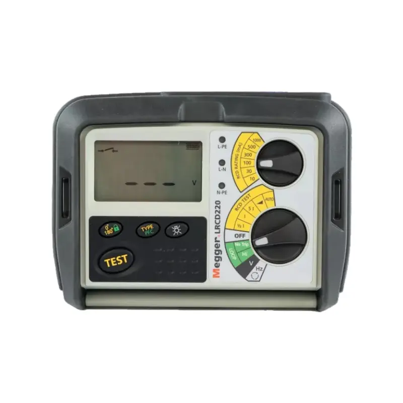 Custom Megger LRCD220 LRCD200 series Combined loop and RCD testers Manufacturers, Exporter