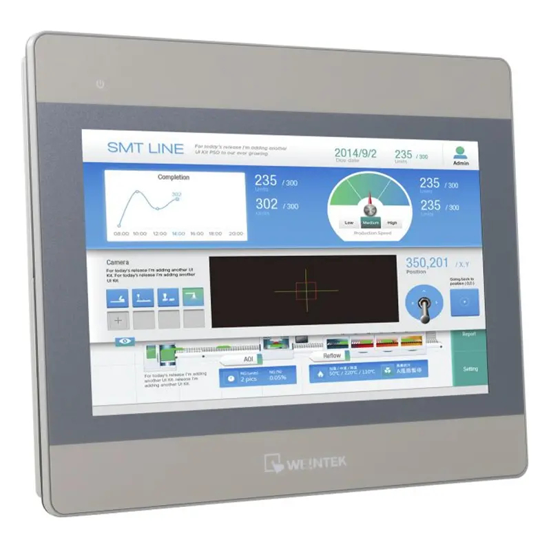 Custom Weintek Mt8102ie HMI with 10.1" TFT Display Exporter, Products
