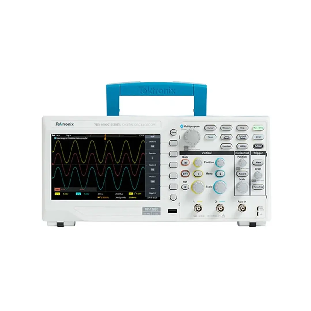 China Tektronix TBS1000C Series TBS1102C 2 Channel Digital Storage Oscilloscope Manufacturers, Exporters