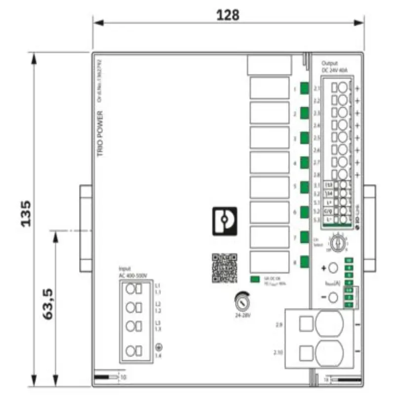 Wholesale Phoenixcontact TRIO3-PS/3AC/24DC/40/8C/IOL - Power supply 1362792 Manufacturers, Exporter