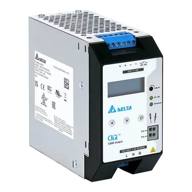 China DELTA DIN Rail CliQ VA SeriesDRV-24V120W1PN Manufacturer, Exporter