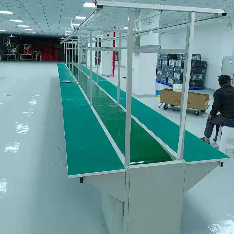 Wholesale Anti-static Conveyor Belt Assembly Line with LED Lighting and Workbench Suppliers, Product