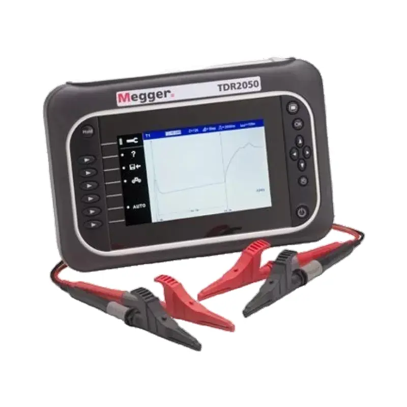 Custom Megger TDR2050 Two-channel cable fault locator for power applications Exporter, Products