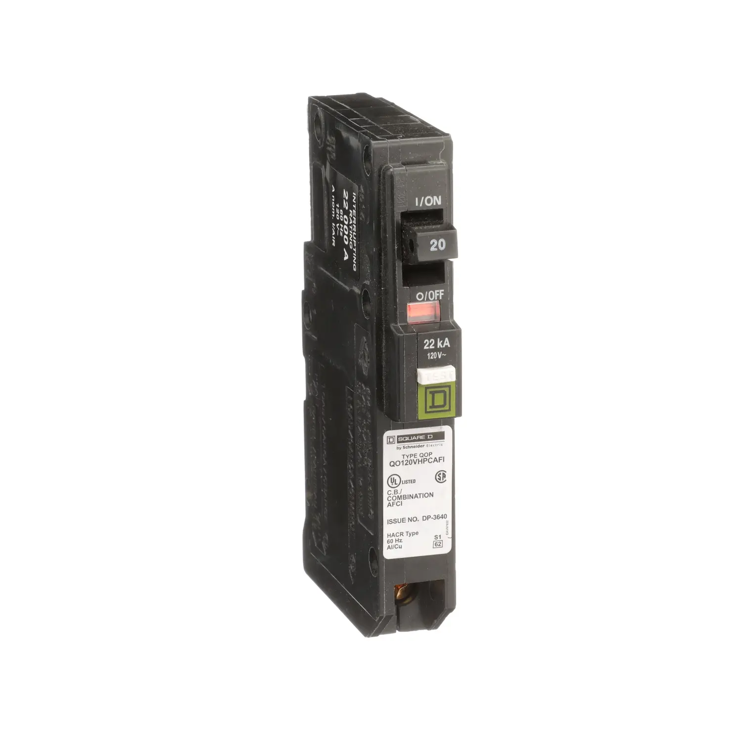 Best Schneider Mini circuit breaker QO QOB QO120VHPCAFI Manufacturer, Product