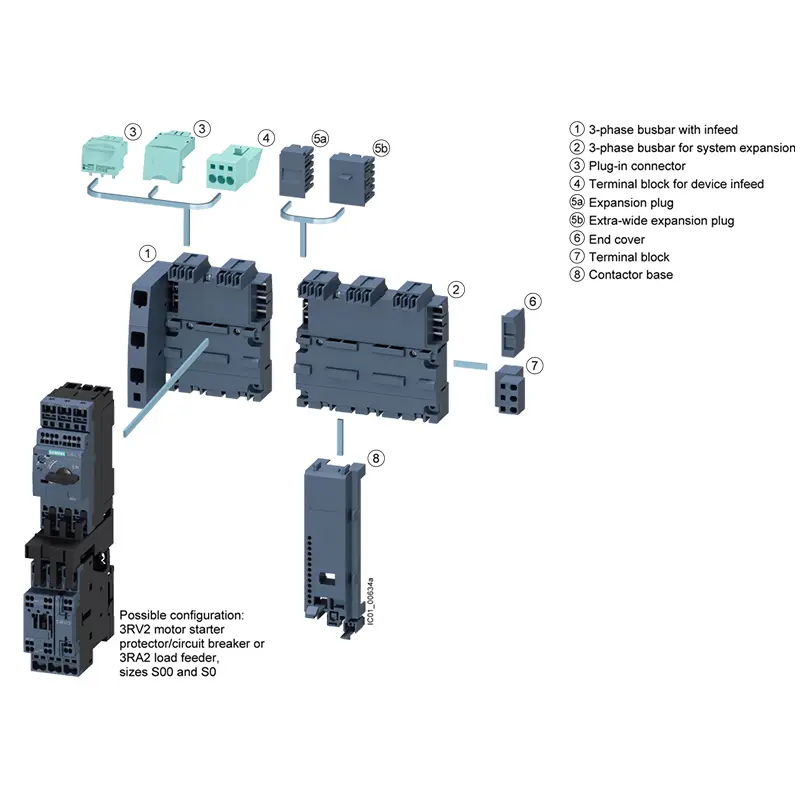 Custom SIEMENS 3RV2907-1AB00 infeed system Manufacturer, Exporter