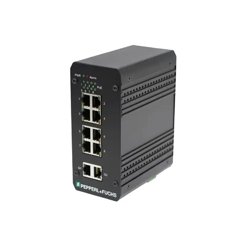 Best Pepperl-Fuchs Ethernet switch unmanaged PoE voltage-boost switch ICRL-U-10RJ45-PoE-B-DIN Suppliers, Exporter