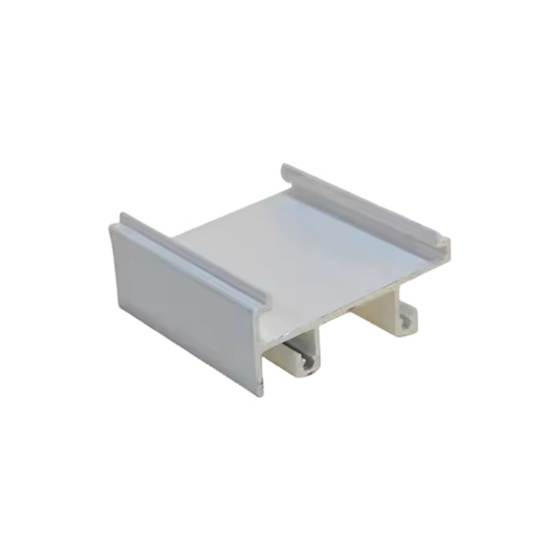 Custom White Powder Coated Aluminum Door Frame Profiles