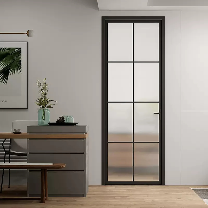 Exterior Entry Double Door Design Aluminum French Double Swing Casement Door