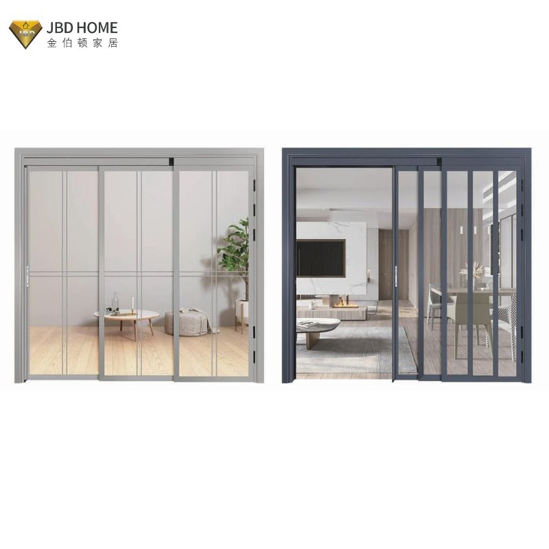 Custom Aluminum Folding Door Profiles for Kitchen and Toilet