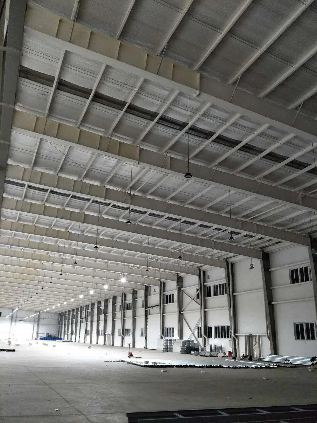 100W 347volt UFO LED High Bay Motion Controls for Production Hall