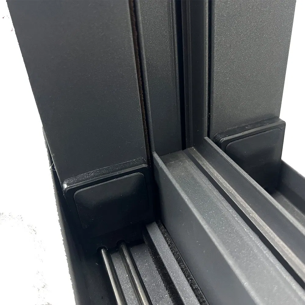 128-Series 6-Track Thermal-Break Sliding Window: Aluminum, Custom Size/Color (Residential, China)