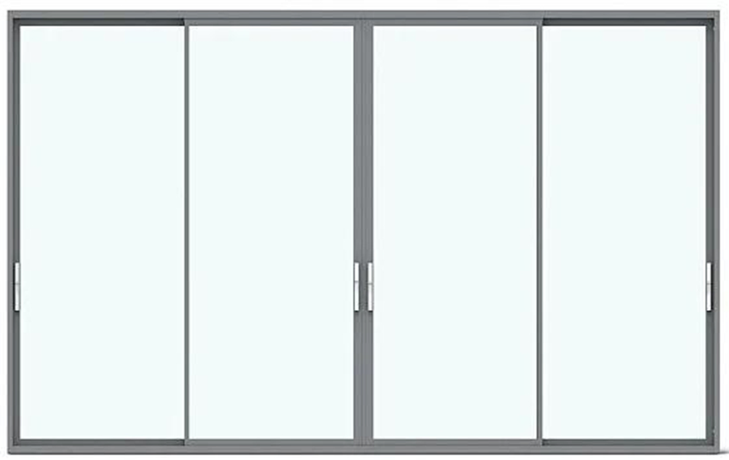 Baiyiyuan Door Chinese Newest Product Heat Insulation Storm-Proof Broken Bridge Door Front Door Interior Glass Door Bifold Doors Aluminum Folding Doors Home De