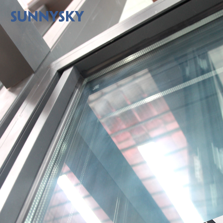 Wholesale Manufacturer Commercial Aluminum Sliding Glass Thermal Break Storm Door for External and Interior