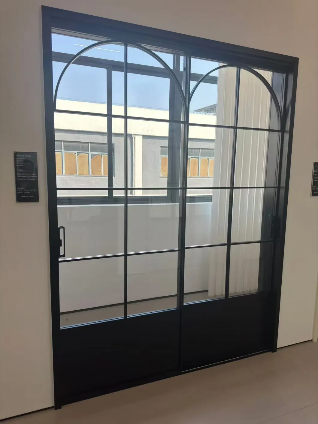 High Security Glass Door