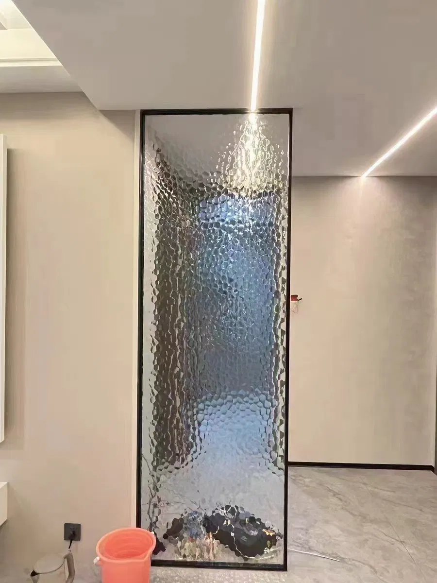 China Factory Price Interior Modern Decoter Aluminum Doors House Clear/Frosted Tempered Glass French Door