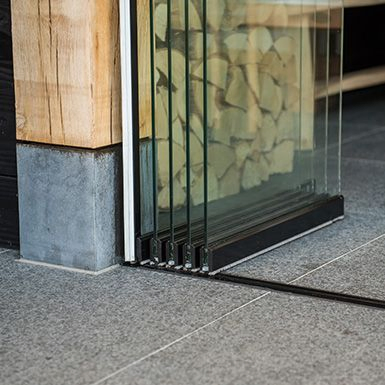 Customized Exterior Strong Alloy Windows Aluminum Bi Folding Doors for Home Shopfront