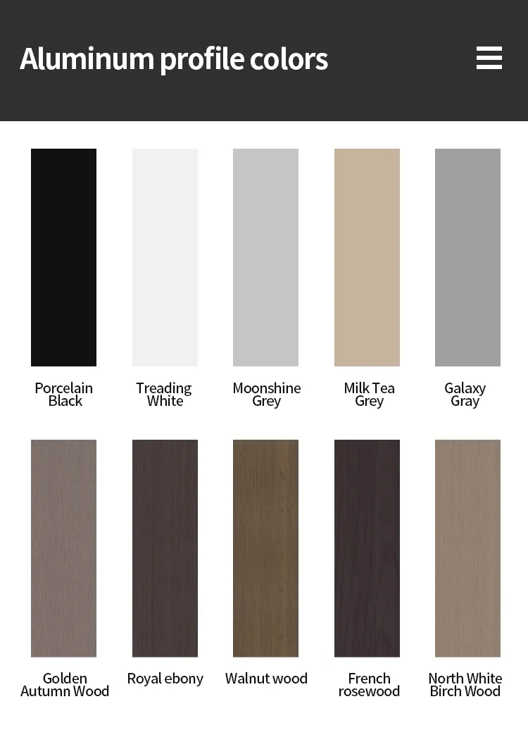 Aluminum Wood Swing Door Detail 10