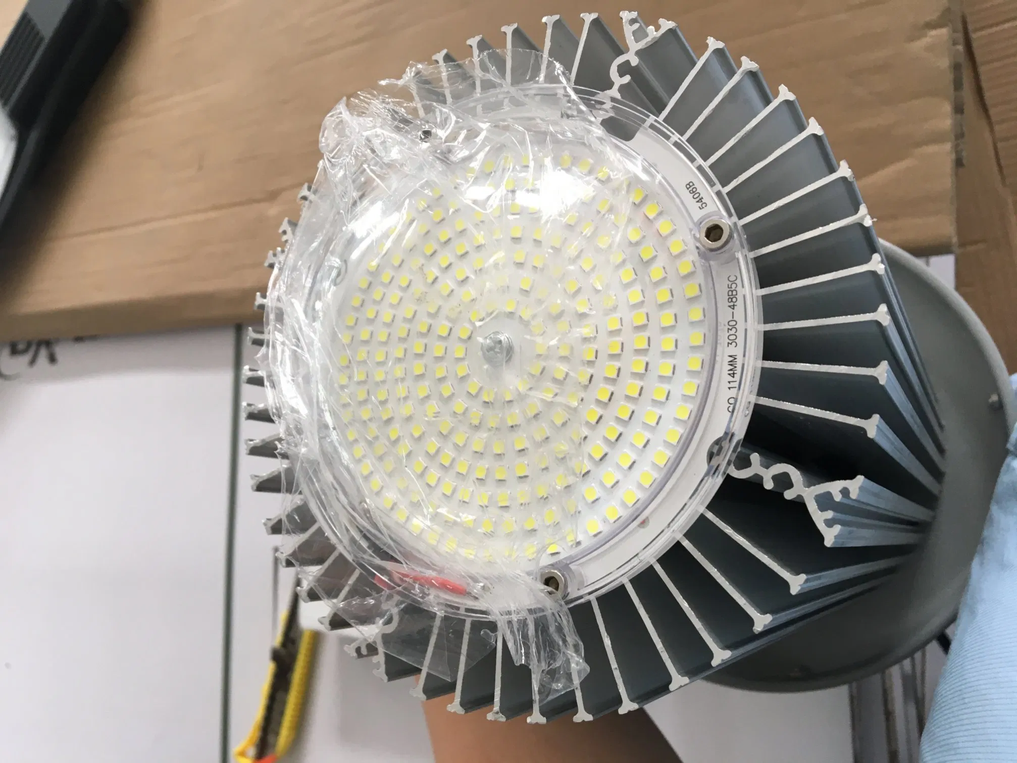 220V IP65 100W Warm White COB LED High Bay