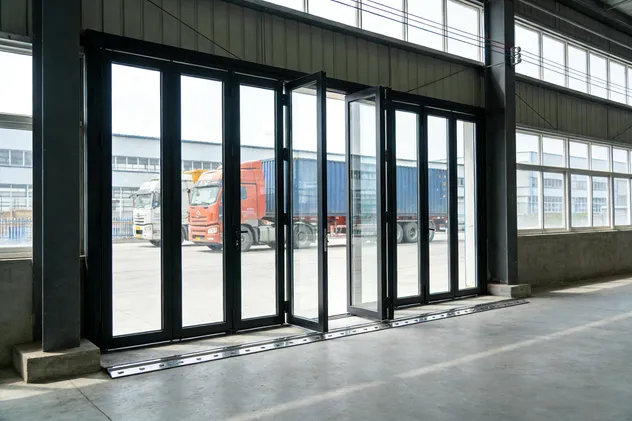 Aluminum Folding Door View 1