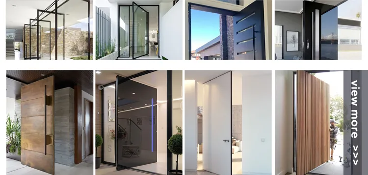 Aluminum Casement Glass Door