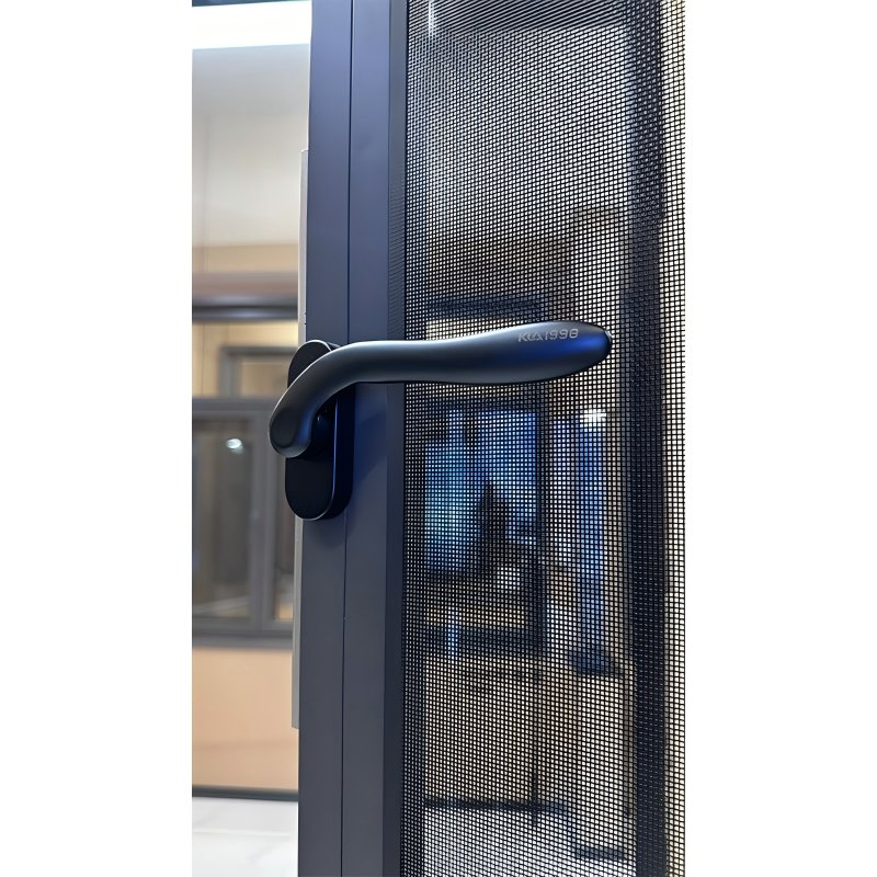 Stylish Thermal Break Aluminum Casement Windows with Stainless Steel Screens