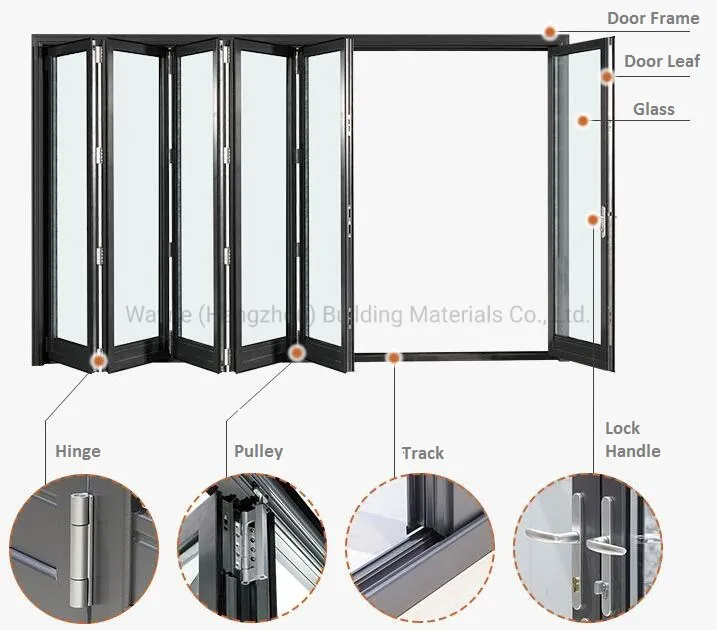 Aluminum Bi Fold Door View