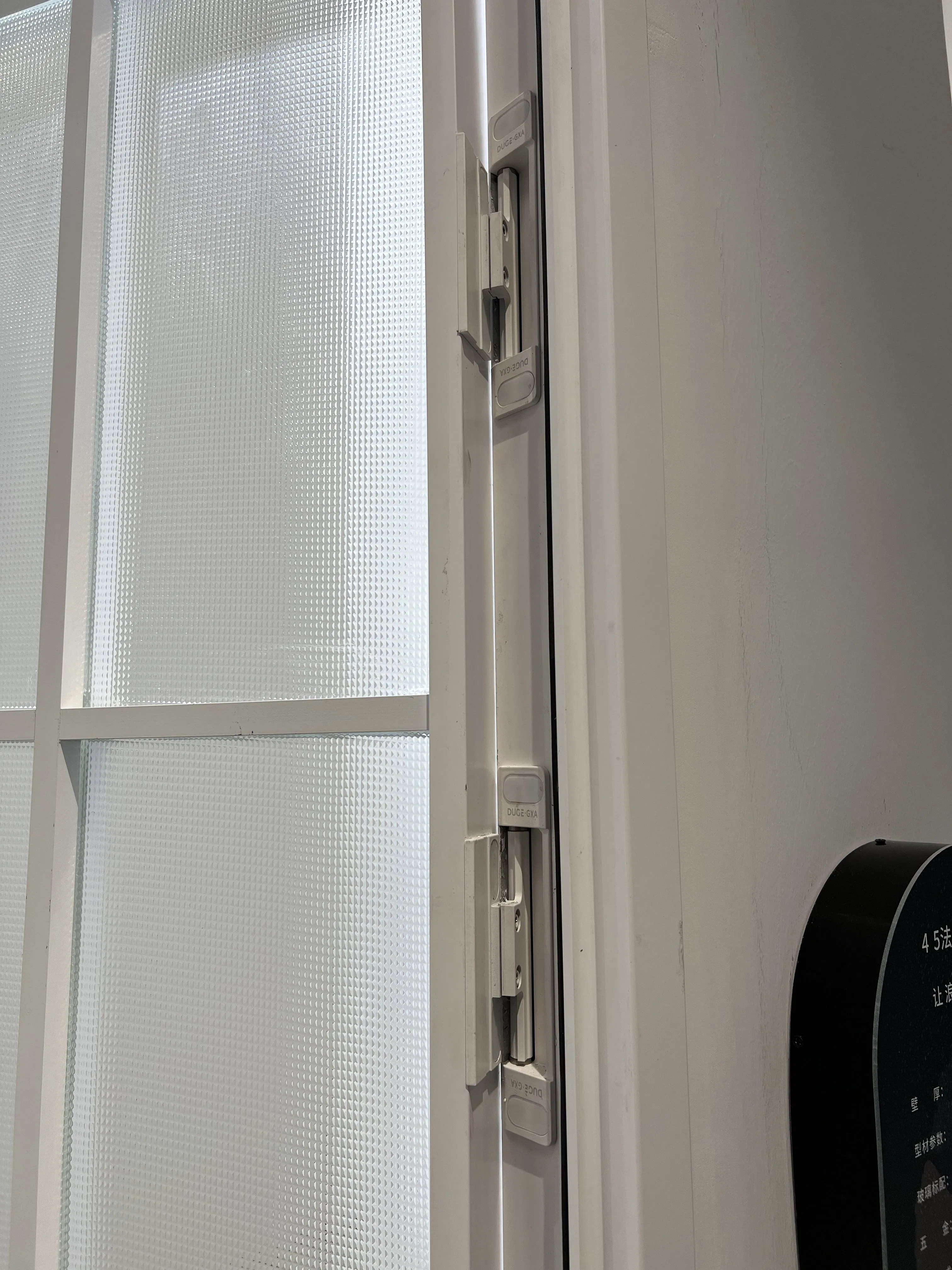 Semi-Circular Arched Aluminium Alloy Tempered Glass Casement Door with Grille French