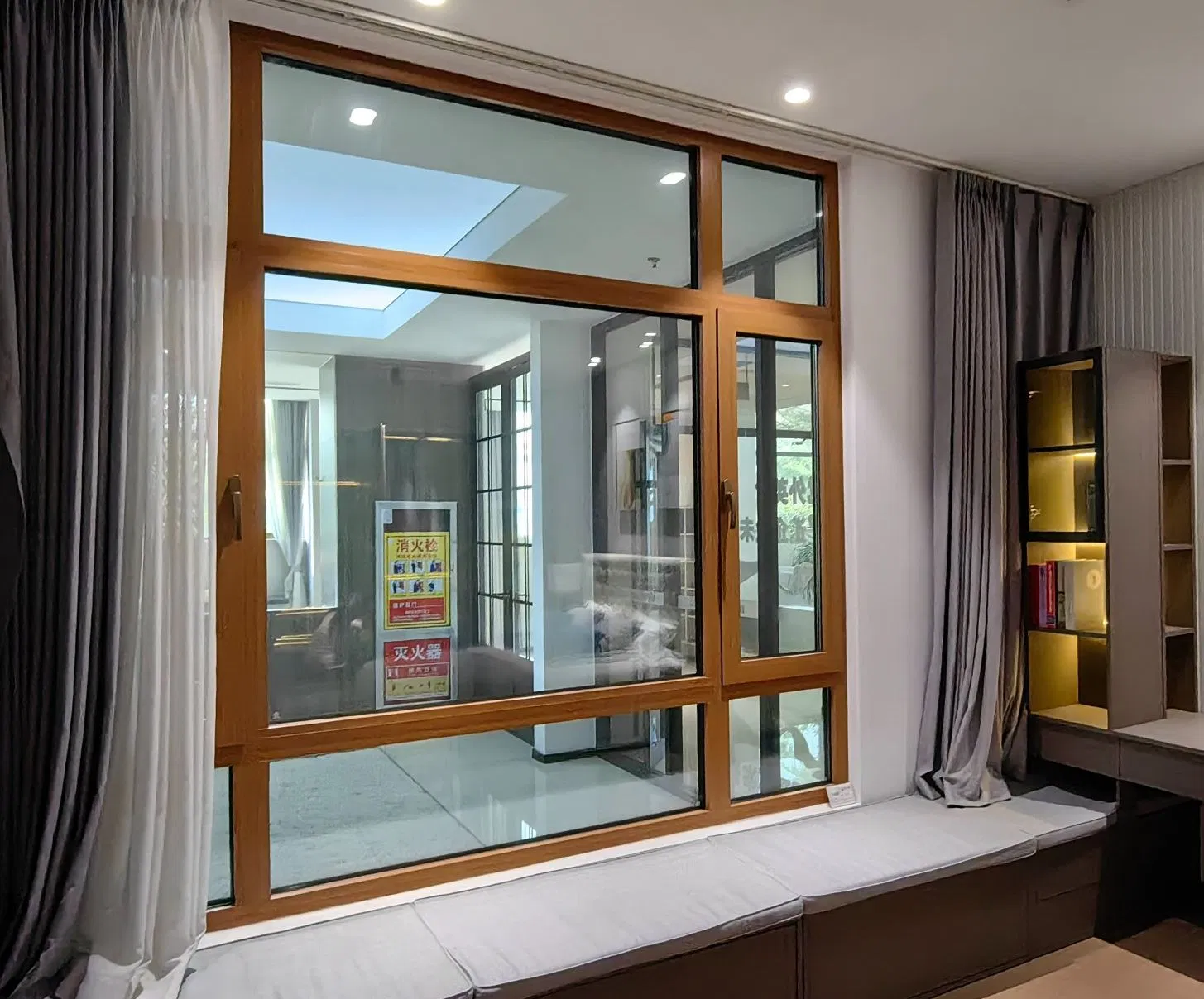 Double Glazing Thermal Break Aluminum Casement Window China Factory Swing Window