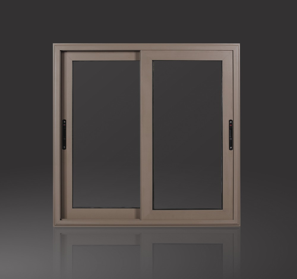 Australia Aluminium Windows for Tripple Glazed Glass with Black Color Fixed /Picture Window