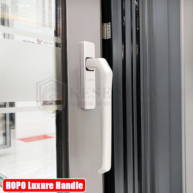 Latest Modern Design Soundproof Tempered Glass Movable Aluminum Sliding Door