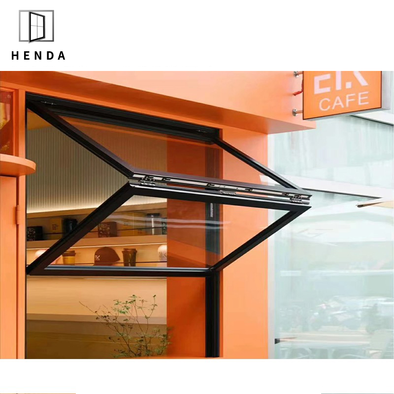 Foshan Factory Price Aluminium/Aluminum/UPVC/PVC/Metal/Glass Sliding Casement Awning Skylight Top Single/Double Hung Folding up Windows Window