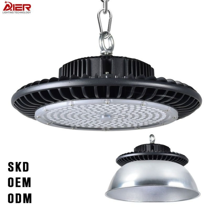 Durable Die-Cast Aluminum High Bay LED Lighting - 100W/150W/200W