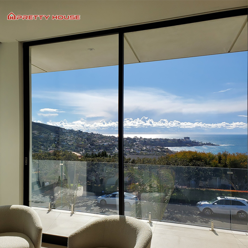 Aluminum Picture Fixed Casement Thermal Break Double Glazed Window