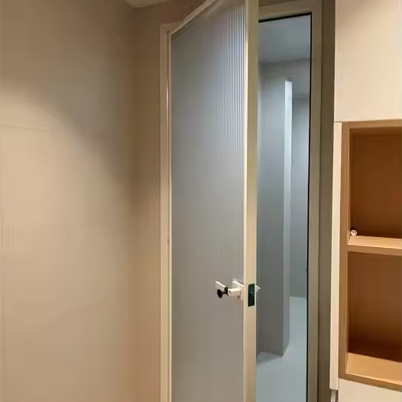 Budget-Friendly Aluminum Alloy Frosted Glass Bathroom Door French Casement Door