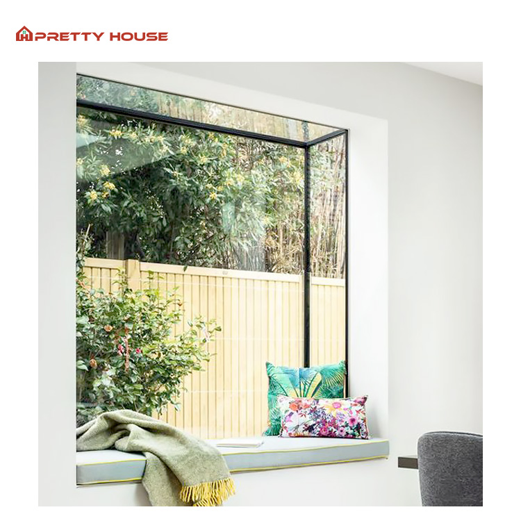 Aluminum Picture Fixed Casement Thermal Break Double Glazed Window