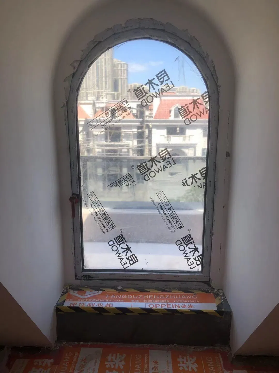 Thermal Break Aluminum Round Window with Custom Sizes Shapes for Architectural Design