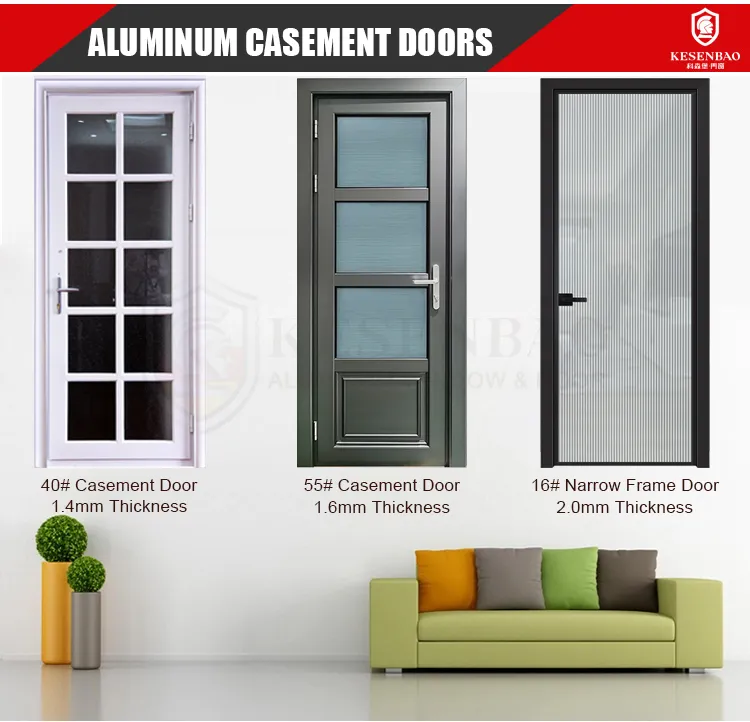 Aluminum Casement Door Detail 2