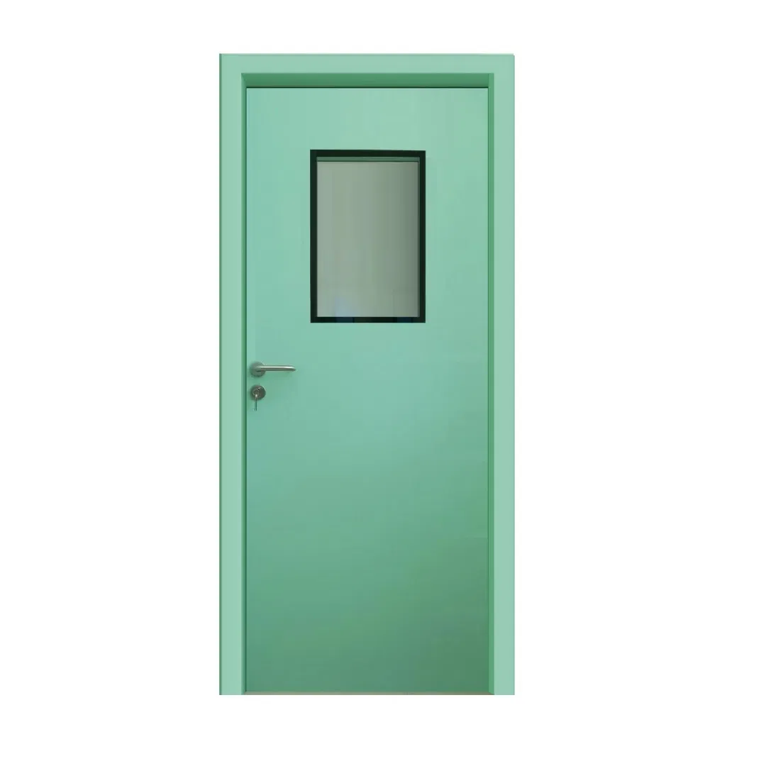 Premium Multi-Color Aluminum Swing Door for Clinics and Offices