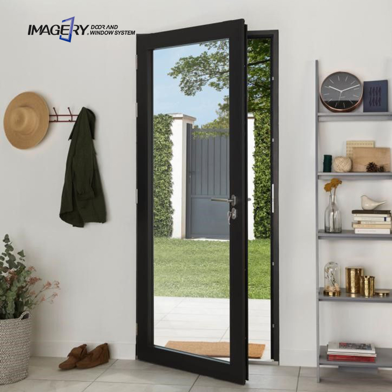 Customizable Sound Proof Aluminium French/Casement/Hinged Door Factory