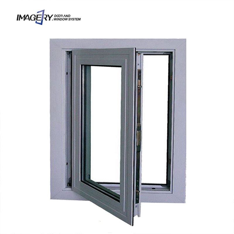 Factory Price Custom Size Windproof Double Glass Aluminum Casement Window