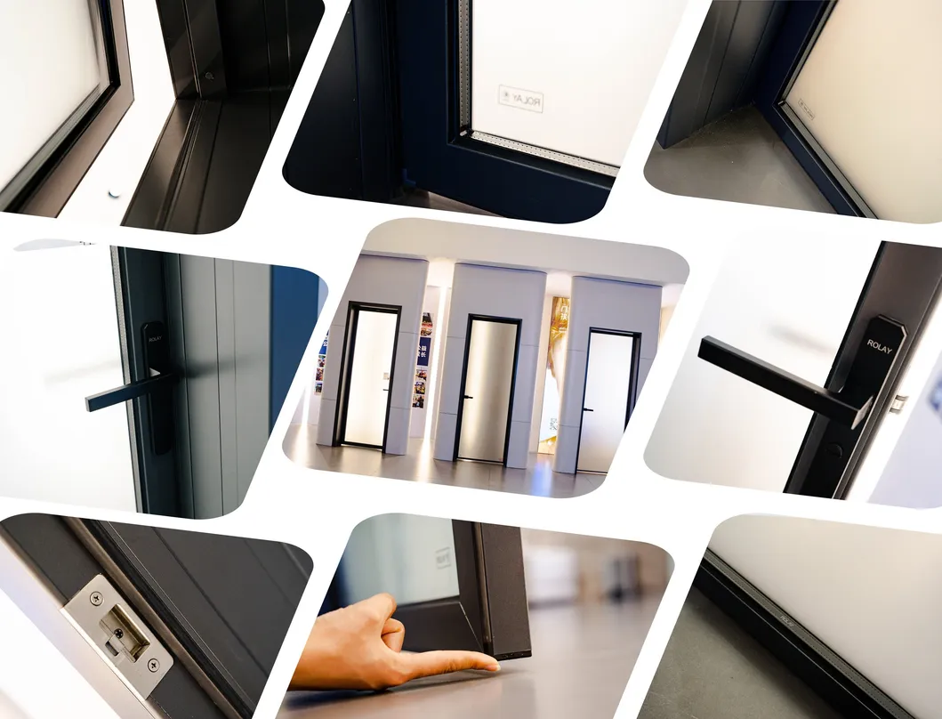Detailed Protection Interior Aluminum Door