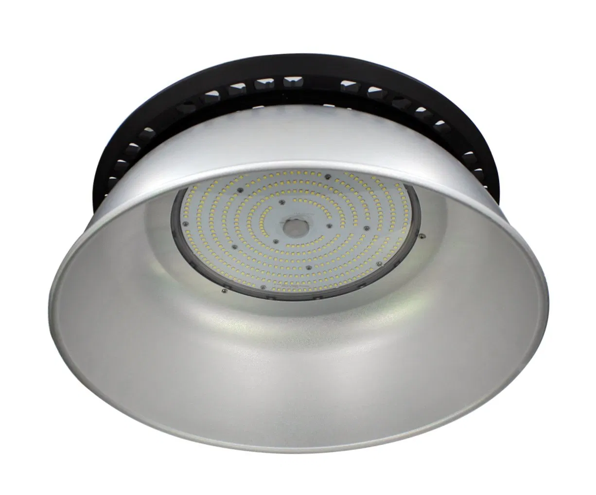 7 Years Warranty Anti Glare LED High Bay with Aluminum Shade PC Reflector 100W 150W 200W 240W Dimmable Intelegent UFO Warehouse LED Light Fitting ETL SAA CB CE