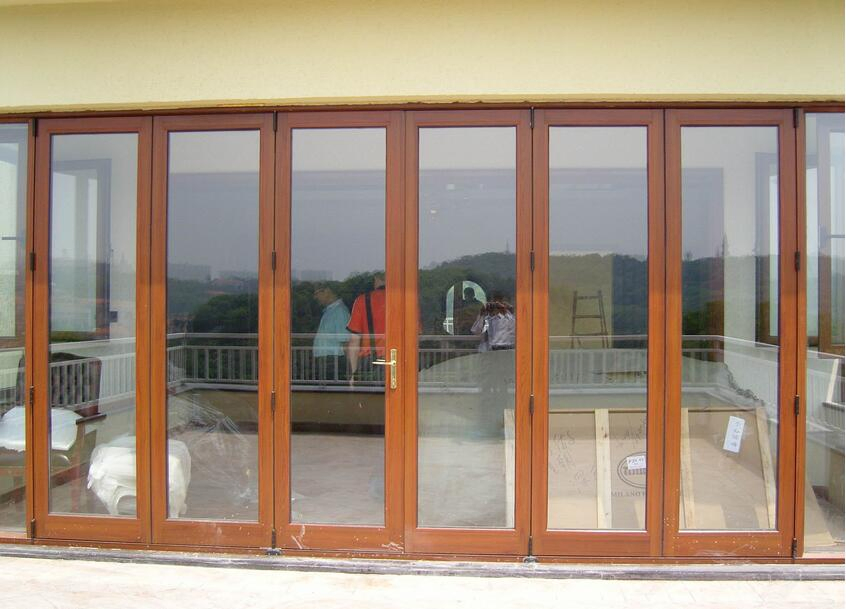 Topbright Strong Exterior Folding Door for Shopfront with Low E Glass