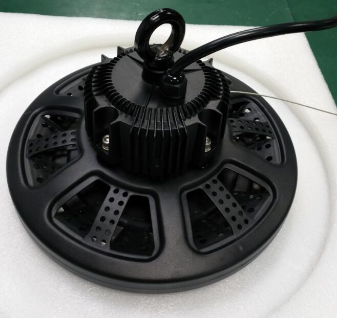 100W 347volt UFO LED High Bay Motion Controls for Production Hall