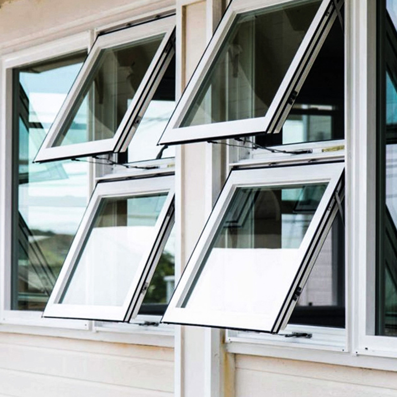 Excellent Waterproof Double Glazed Energy Heat Insulation Aluminium Awning Window