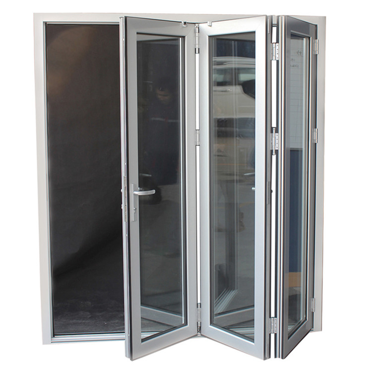 Custom High Quality Aluminum Window Door Profile Aluminium Residential Thermal Break Three-Track Sliding Door Weather Proof Aluminum Alloy Heavy Duty Glass Door
