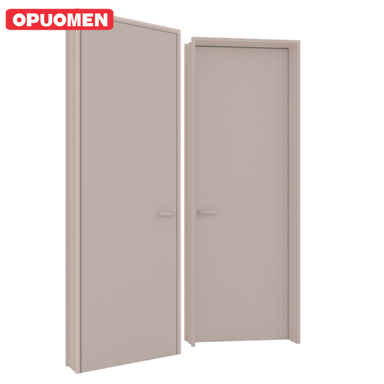 Eco-Friendly Modern Aluminum Wood Swing Door for Homes
