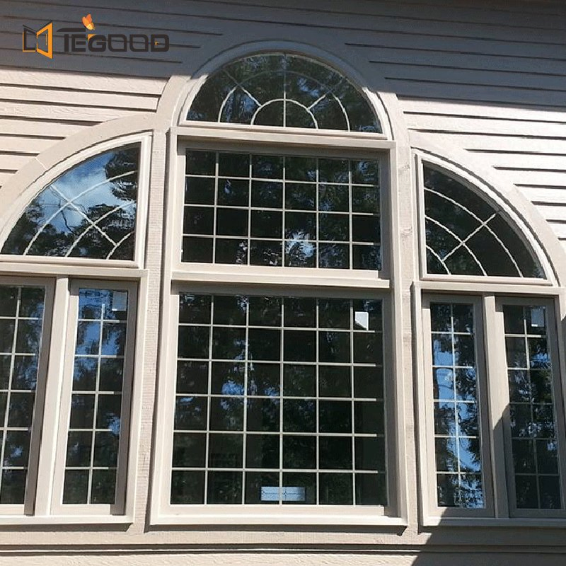 European Standard Modern Style Hurricane Resistant Large View Aluminum Fixed Glass Picture Windows